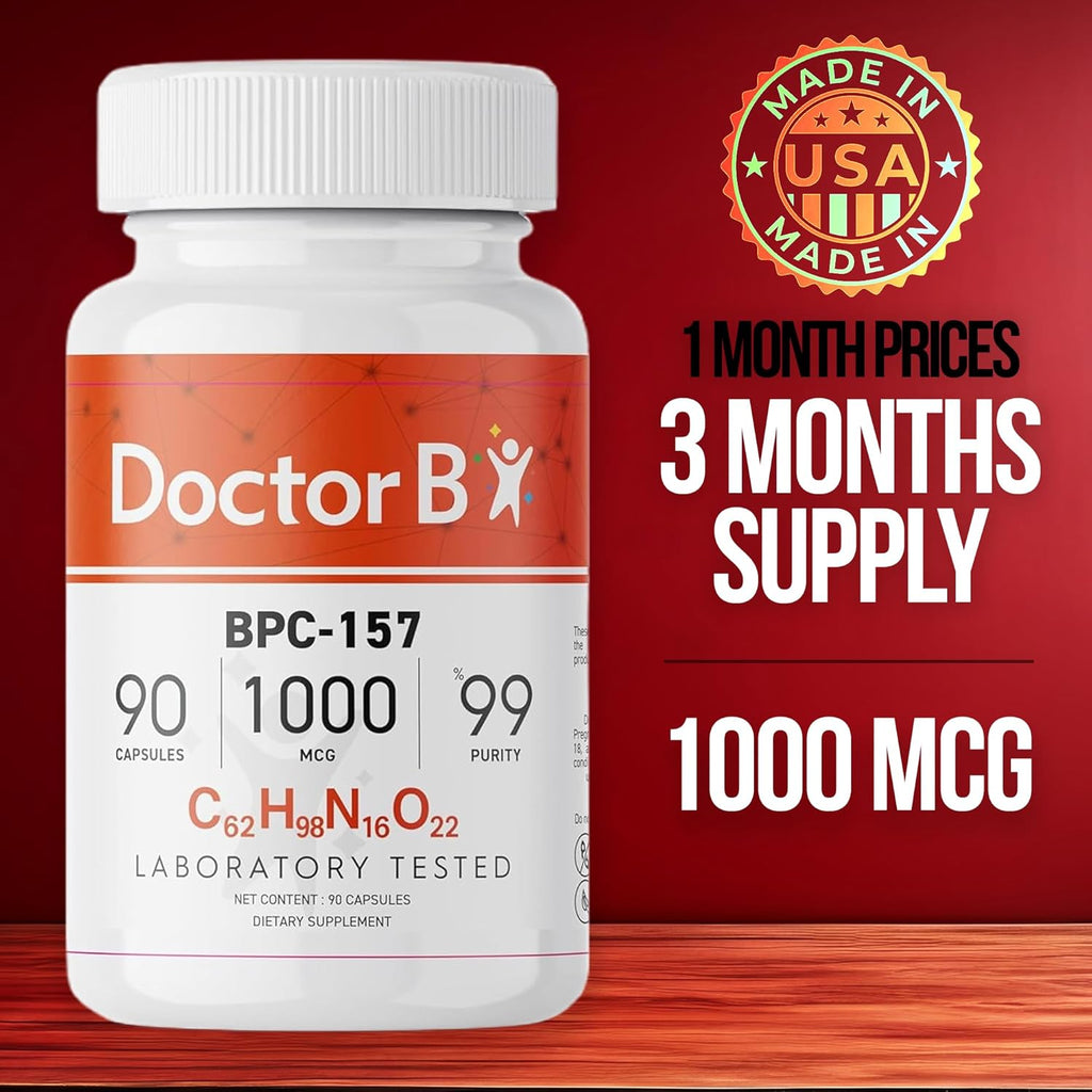 BPC-157 Peptide Capsules – Premium Quality General Support Formula